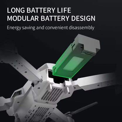 KDBFA 2024 E88 Pro WiFi FPV Drone with Wide Angle HD 4K/1080P Camera, Height Hold, Foldable Quadcopter - Ideal Gift for Enthusiasts